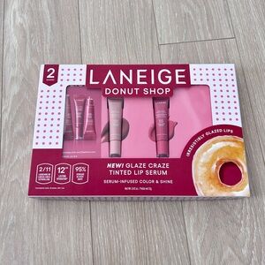 Laneige Donut Shop - Glaze Craze Tinted Lip Serum Set